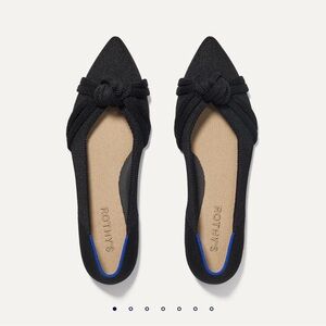 Rothy's The Knot Point II Women's Black Flats